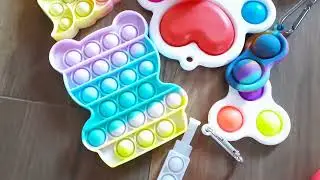 Abrindo fidget toys da Shein  PARTE 2 #shein #popit #poppet #fidgettoys