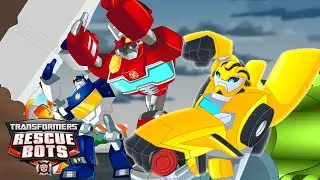 Bumblebee e os Rescue Bots! | Transformers Rescue Bots | COMPILAÇÃO | Desenho animado infantil