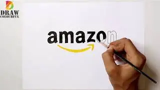 amazon logo / amazon logo drawing / logo design / logo