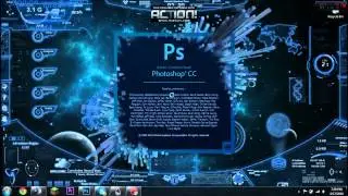 Showing off Interactive Desktop Backround