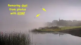 How to REMOVE DUST from photos with GIMP? - A quick tutorial