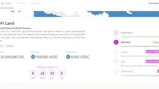 Solanium X DeFi Land IDO - Convert 50$ into 1000$ - 2 hours left Only 🏃