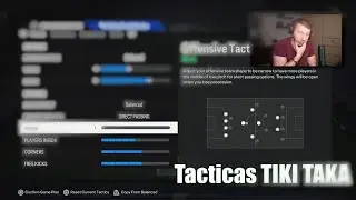 FC 24 Mejores Tacticas Para Jugar Al TIKI TAKA !! 1 De Anchura Ofensiva ??? Como Jugar Tiki Taka