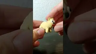 Хомяк из пластилина. Пластилиновый хомячок. 🐹👍😃 