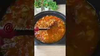 Гречка с мясом.