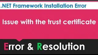 Power BI Report Server - .NET Framework 4.7.2 Installation Error Fix