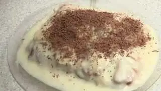 Торт из печенья и бананов
