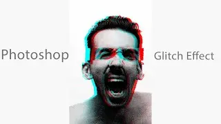 Glitch Effect in Photoshop Tutorial