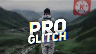 Pro Glitch Effect For Titles /Intros Editing In KineMaster 🔥👌