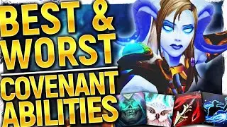 BEST & WORST: The NEW Class Covenant Abilities of Shadowlands Reviewed! Why We're... Nervous