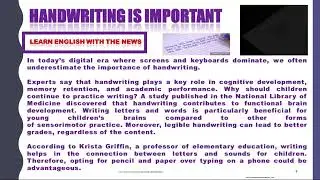 l Learn English with the News l Improve your listening and speaking skills I 02