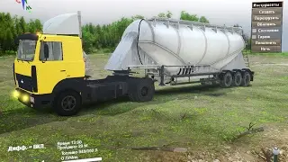 SpinTires 2017  МАЗ 54324