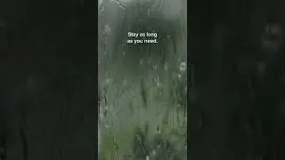 There's nothing better than the sound of rain against your window. 🌧 