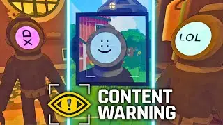 JUMP SCARE CITY: Can We Survive Content Warning?? (Lets Play!)