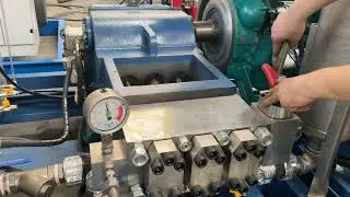 1000bar hydro jetting machine -14500psi high pressure water blaster- water blasting equipment test