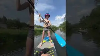 На сапе по реке Нара