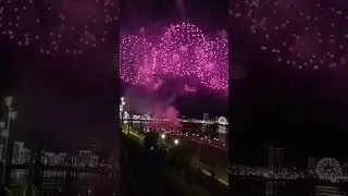 Очень красивый салют. Казань. День города. 2023
