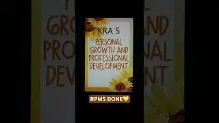 At last, RPMS DONE! 💛#ipcrf2023 #rpms2023