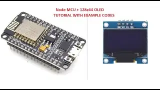 NodeMCU esp8266 wifi module interfacing with OLED 128x64
