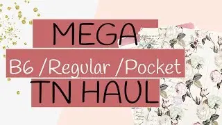 MEGA HAUL TN - Ne ho presi 4!!! TN Regular, B6, Pocket - Webster's Pages - Prima Marketing B6