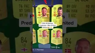 FIFA 24 Player Ratings #fifa #football #manutd