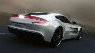 Aston Martin One-77 Teaser (V.F.X & C.G.I Work) Car Showreel