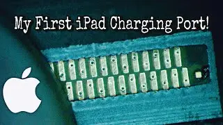 iPad 6 Charging Port Repair (First for me!!) We Passed 2K SUBS!