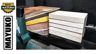 THE SLANT HAS A LID, woodturning