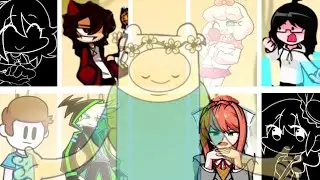 Friday Night Funkin - COME ALONG WITH ME But Every Turn A Different Character Sings It [FNF Mod]