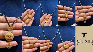 Tanishq Latest Light Weight Gold Mangalsutra Design💕 || Tanishq Trendy Gold Mangalsutra Collection 😱