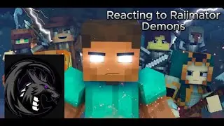 Reaction to Rainimator Demons Minecraft music video