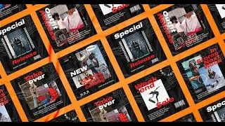 Blanced Streetwear Posts | After Effects template - Envato elements