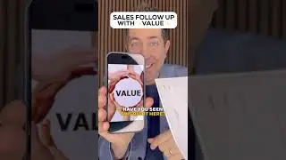 Sales Follow-Up Without Value vs. With Value