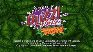 Buzz! Junior: Jungle Party PS2 Playthrough - Last One