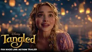 Tangled : Live Action (2025) | Official Disney Trailer Florence Pugh Live Action Movie