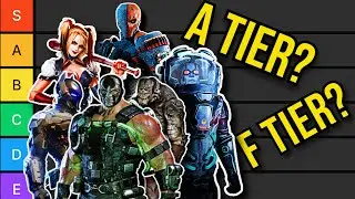 The Batman Arkham Boss Fight Tier List