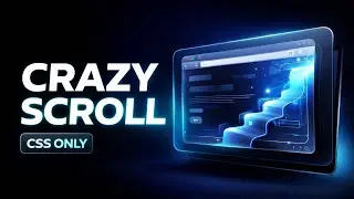 CRAZY Scroll Animation Using CSS Only 😱 | Smooth Scroll Effects Without JavaScript