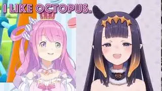 Himemori Luna likes octopus ! :yummy: