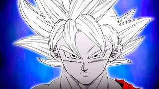 Goku evolves his Ultra Instinct Dragon Ball Super Fan Animation | Manga Animation
