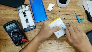 Memperbaiki hp redmi bolak balik logo batre