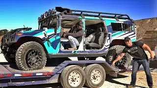 Taking Delivery of my New $200,000 Hummer H1 Alpha!