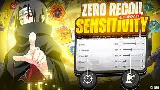 BGMI 4.3 Update Best Sensitivity 🔥 Zero Recoil for All Devices (Gyro & Non-Gyro)