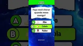🤔 O que é o que é?