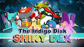 I Caught Every Shiny In the Indigo Disk Dex