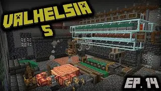Building an Iron Farm with Schematicannon - Ep 14 | Valhelsia 5 Minecraft Modpack