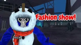 I Hosted a GORILLA TAG Fasion show, But With my Cousin (In VR)