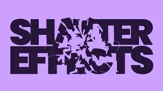 How to create carving effect - How to create break effect - Shatter effect - Tutorial After Effects.