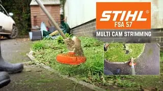 STIHL FSA 57 -  STRIMMING VIDEO - MULTI CAM