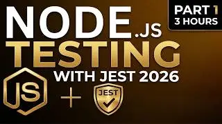 Node JS Testing Full Course with Jest 2026 | Part 1