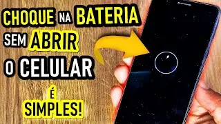 Como dar CHOQUE no CELULAR sem abrir o celular (Solução Simples) TENTE ISSO PRIMEIRO!